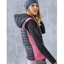 JN767 - Daiber - Gilet Knitted Hybrid femme